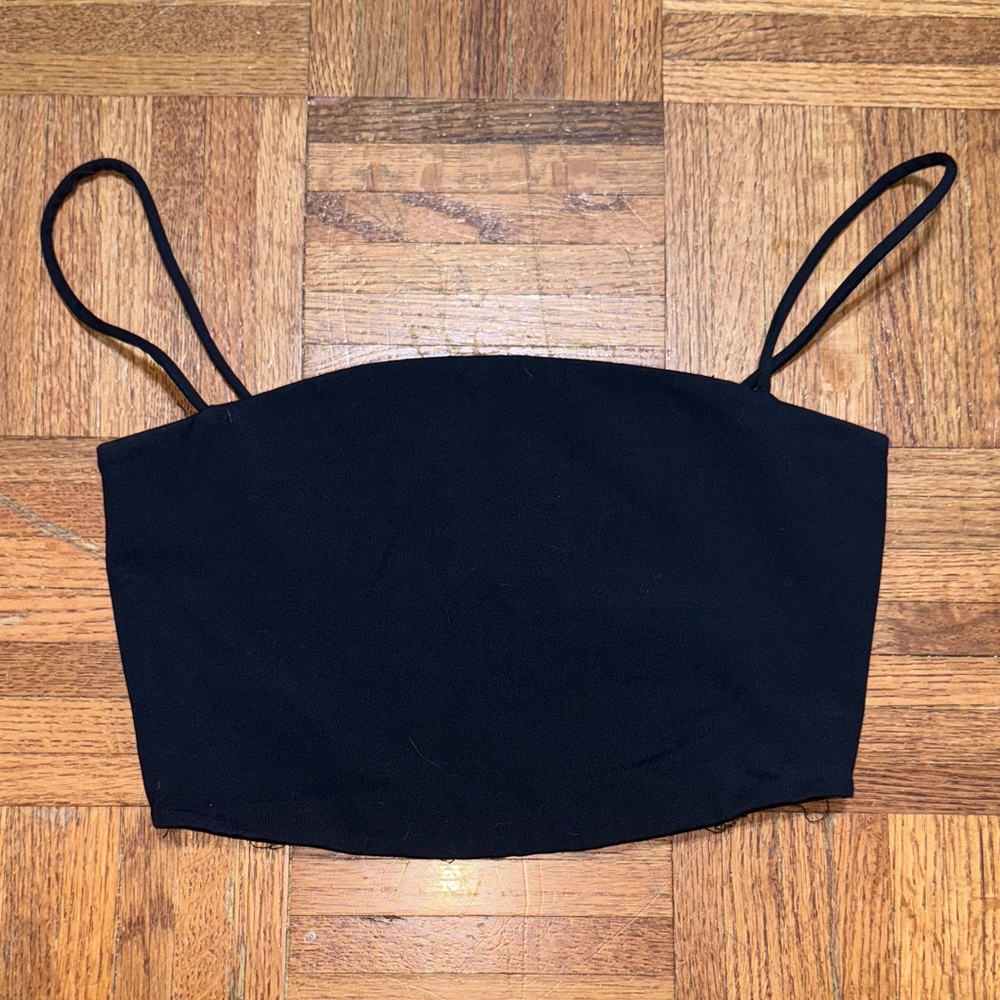 Zara Black Sleeveless Top